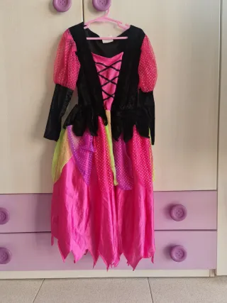 Disfraz bruja niña talla 7/10
