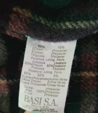 CHAQUETA DE PANA HOMBRE LACOSTE.