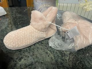 Zapatillas invierno Women'secret rosas