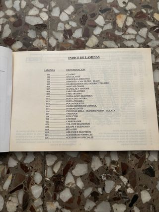 Catálogo Derbi Scooter 50cc Piezas Recambios