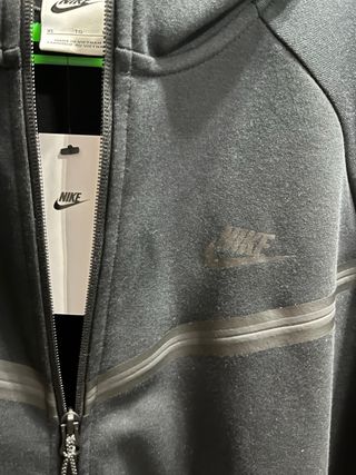Chaqueta Nike Tech Fleece Negra Mujer