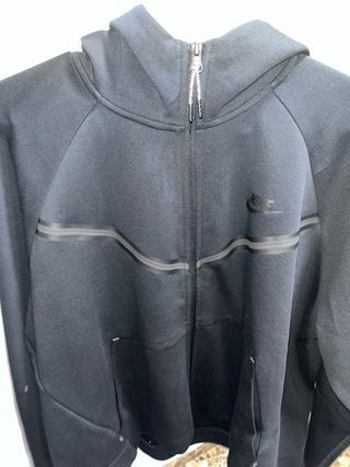 Chaqueta Nike Tech Fleece Negra Mujer