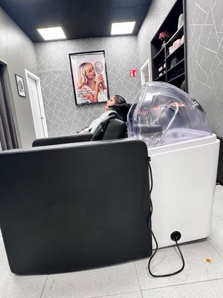 Lava cabezas para masaje