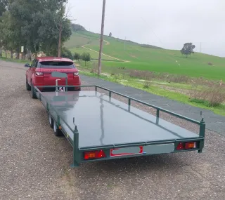 Plataforma 600x200 doble eje de 2000kg