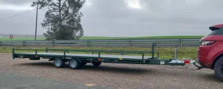 Plataforma 600x200 doble eje de 2000kg