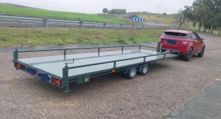 Plataforma 600x200 doble eje de 2000kg