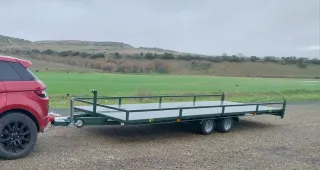 Plataforma 600x200 doble eje de 2000kg