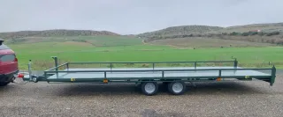 Plataforma 600x200 doble eje de 2000kg