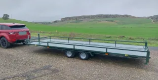 Plataforma 600x200 doble eje de 2000kg