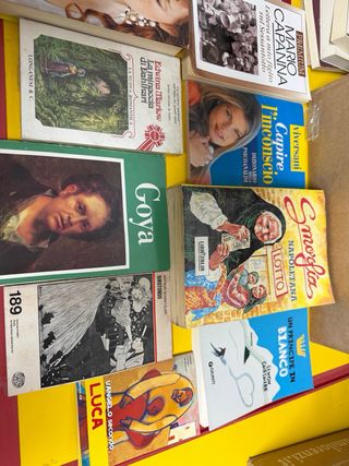 Stock lotto di libri misti lingua italiana