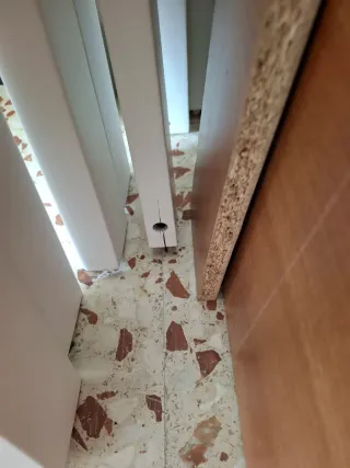 Litera de madera en color blanco