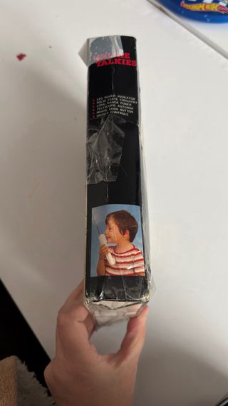 Walkie talkies de los años 80