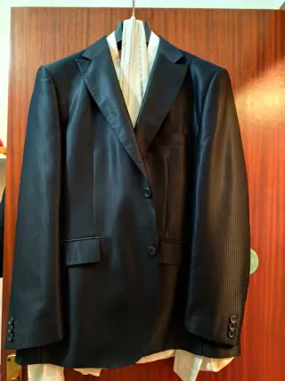 Completo uomo sartoriale nero