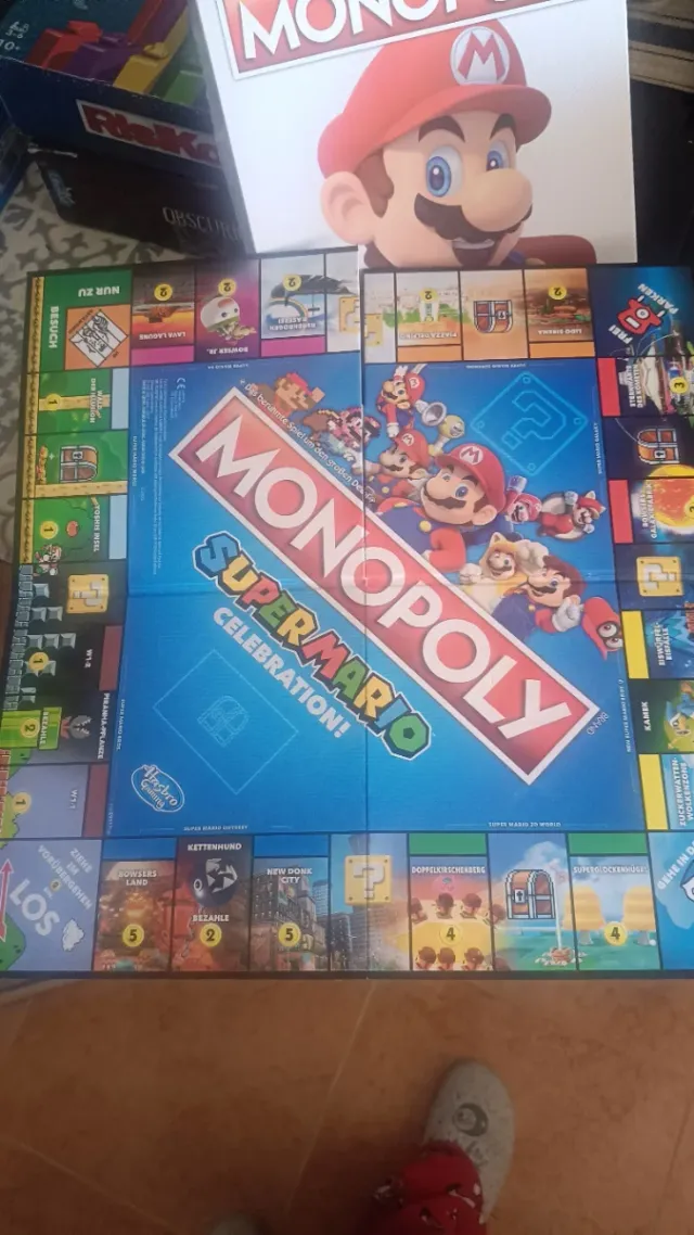 Monopoly Super Mario Celebration (Alemán)