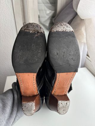 Zapatos Negros de Baile Flamenco