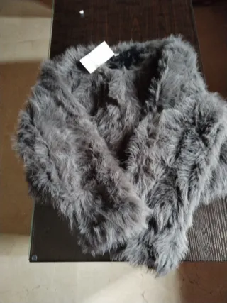 Abrigo pelo muy suave