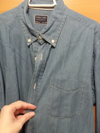 Camisa Sfera M Regular Fit Vaquera