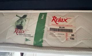 Canapé con colchón 90x190cm