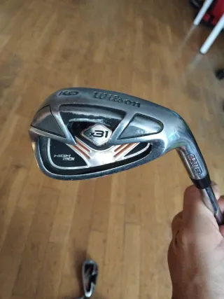 Hierro 9 Wilson X31 vara acero regular flex