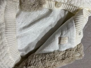 Saco bebe blanco Mayoral