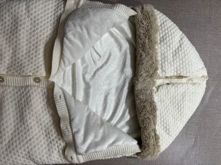 Saco bebe blanco Mayoral