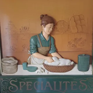 Cuadro Relieve Boulangerie