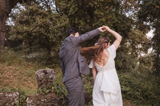 Vestido novia de estilo romántico