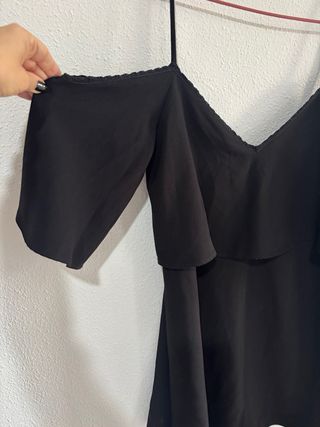 Vestido Zara Negro