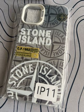 Funda stone island blanco iPhone 11