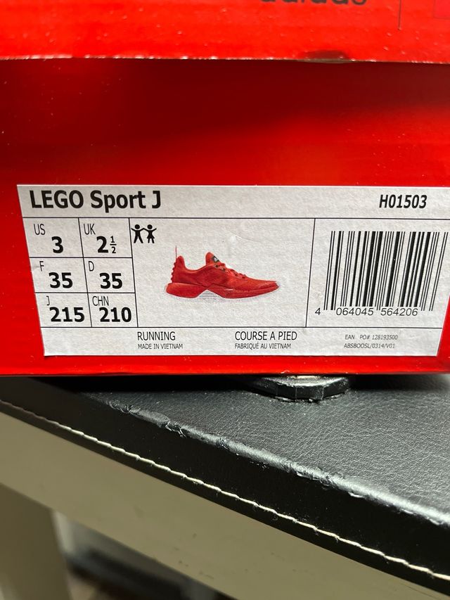 Zapatillas Adidas x Lego Talla 35