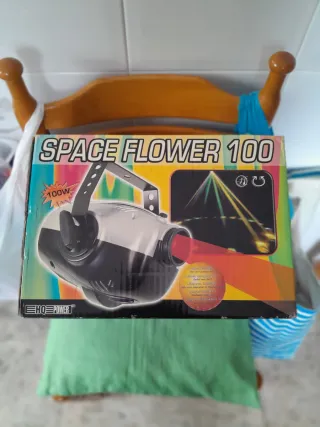 Vendo luz discoteca flor espacial 100w