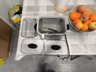 Freidora Jata 1.5L Inoxidable