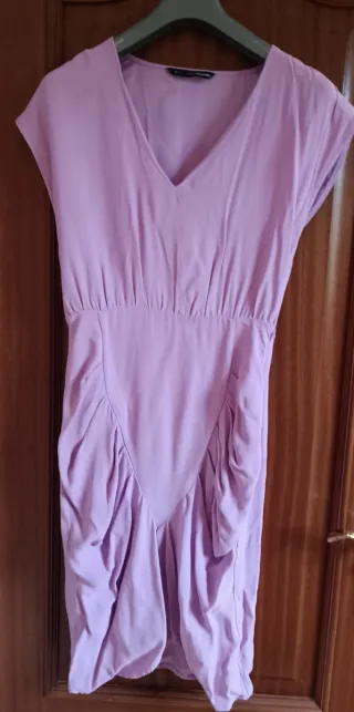 Vestido morado. Talla M/ 38
