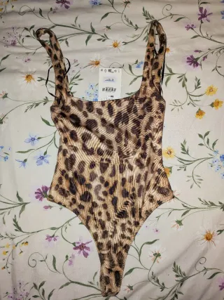 Body leopardo Zara talla S
