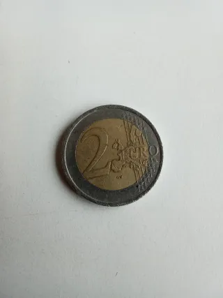 Moneda con errores  de Portugal 2002.