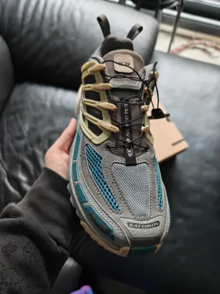 Zapatillas Salomon ACS PRO Azul/Gris talla 42.5