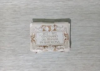 Postales centenario tranvia Barcelona