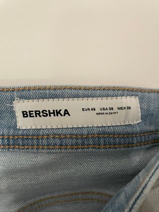Pack de pantalones de Bershka azul y negro skinny
