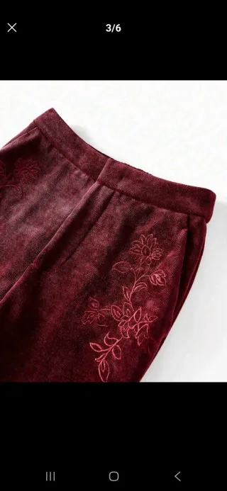 Pantalón corduroy S