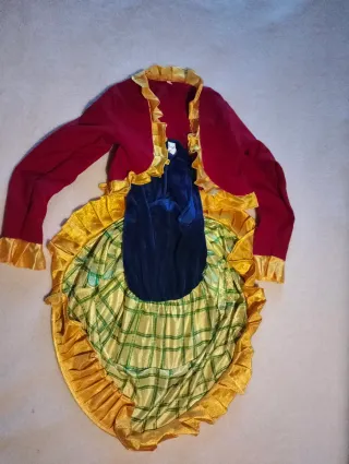 Disfraz de payasa talla 8