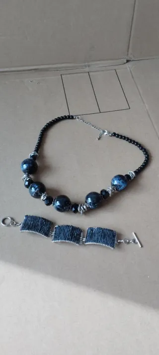 Collana e bracciale donna