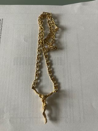 Colgante de oro del cristo del Gran Poder autentic