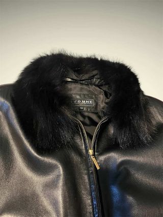 Abrigo pelo Zorro Ivonne Negro