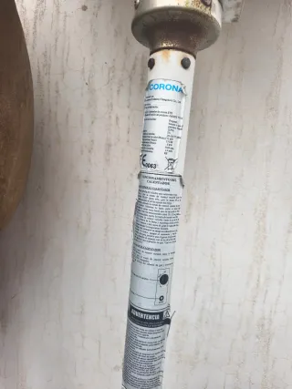 Estufa de gas Corona