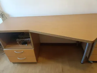 Cama nido con somier de arrastre + mesa y mesilla