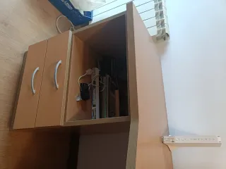 Cama nido con somier de arrastre + mesa y mesilla