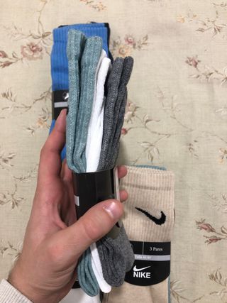Lote 12 pares de calcetines nike talla 41/45