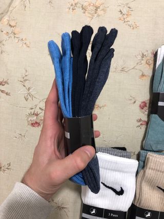 Lote 12 pares de calcetines nike talla 41/45