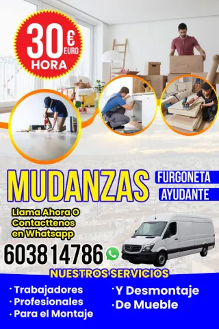 Mudanza transporte servicio Económico barato rápid