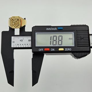 Anillo de Oro 18K Sello Atlético de Madrid, 5,72gr